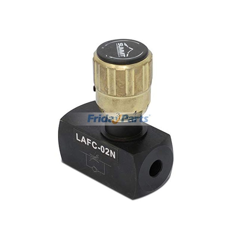 アフターマーケット Summit LAFC-02N 油圧流量制御バルブ トラクター 掘削機 ローダー ドーザー フォークリフト用