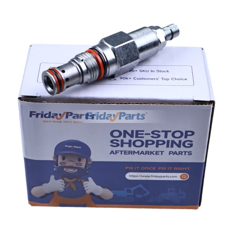 Soupape de décharge de pression hydraulique Sun Hydraulics de rechange RPCC-LAN