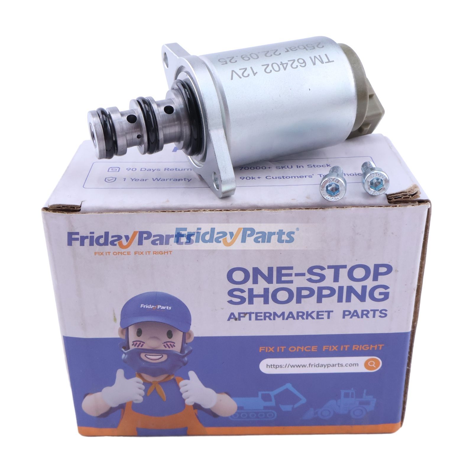 Aftermarket Thomas TM62402 12V 25Bar Solenoid Valve