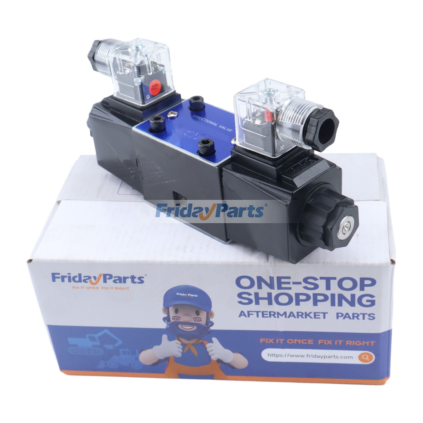 Électrovanne Yuken DSG-01-3C2-A120-N1-50 de rechange pour excavatrice, bulldozer, chariot élévateur, chargeur