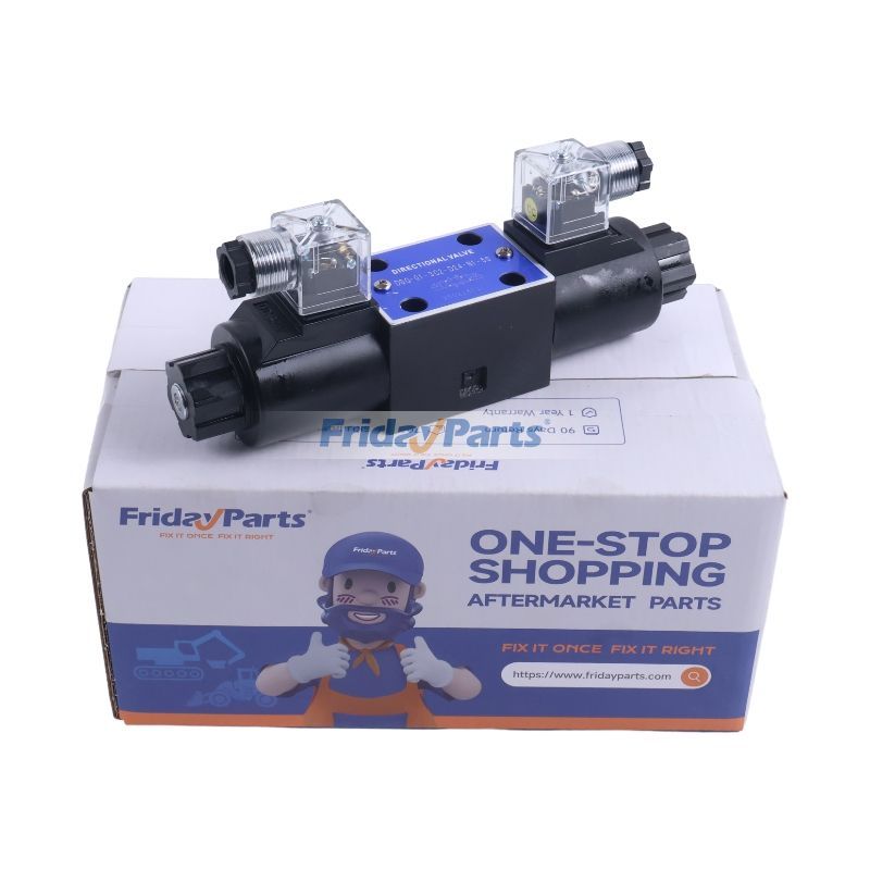 Aftermarket Yuken DSG-01-3C2-D24-N1-50 Solenoid Valve for Excavator Forklift Dozer Loader