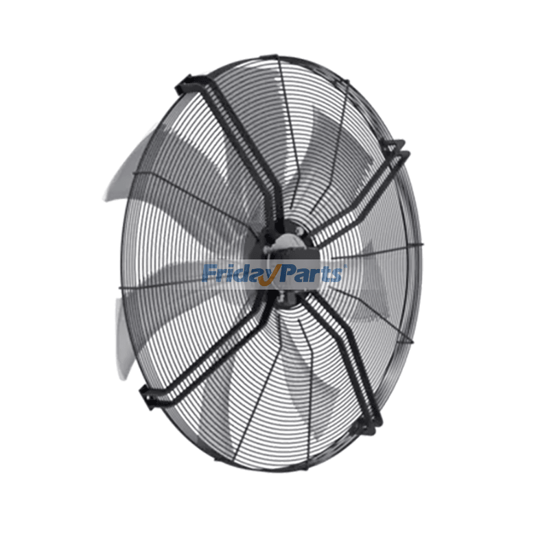Ventilateur axial Ziehl-Abegg FN080-SDS.6N.V7P2 de rechange pour unité de refroidissement de système CVC