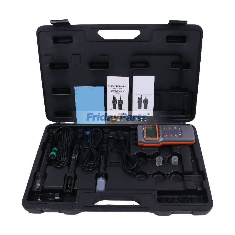 Medidor de calidad del agua AZ Instrument AZ86031 para acuicultura de agua dulce o salada.