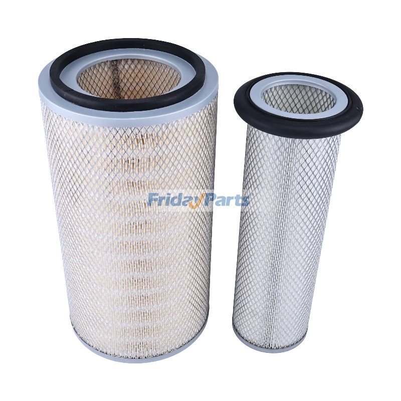 Kit de filtro de aire Baldwin PA5556 PA5557 de repuesto para excavadora, cargadora, bulldozer, grúa y tractor