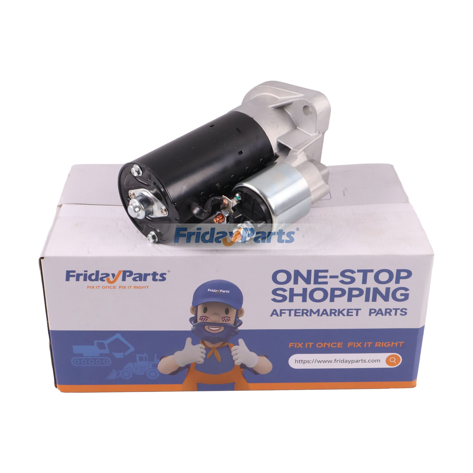 Aftermarket Bosch F002G70121 0307CAP00011N Starter Motor for Mahindra Roxor