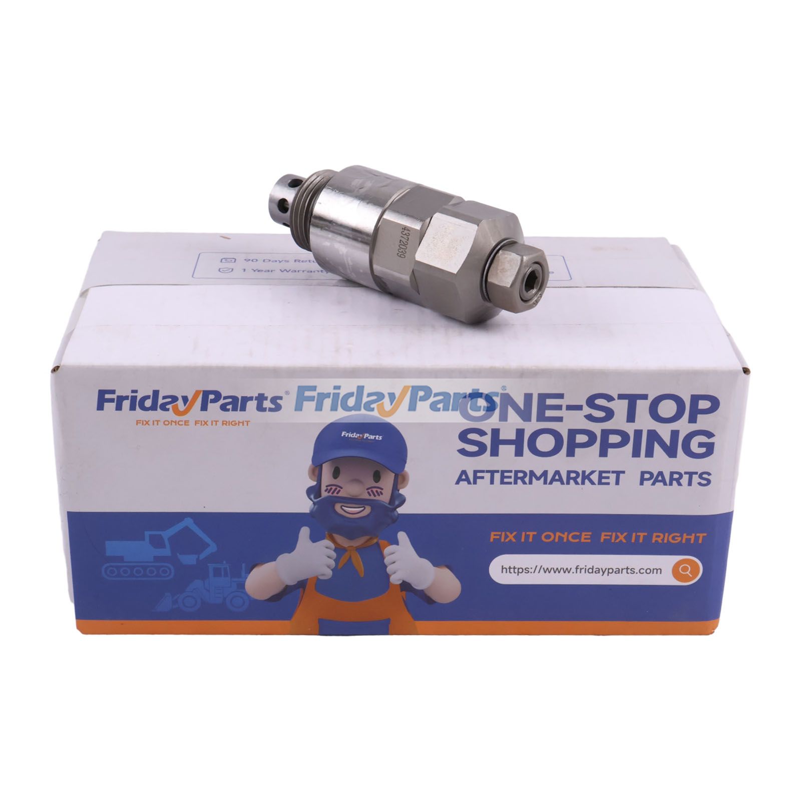 Aftermarket Doosan C011B-40377 Fuel Pressure Valve for Excavator SOLAR 500LC-V 340LC-V 300LC-V 230LC-V 225LC-V