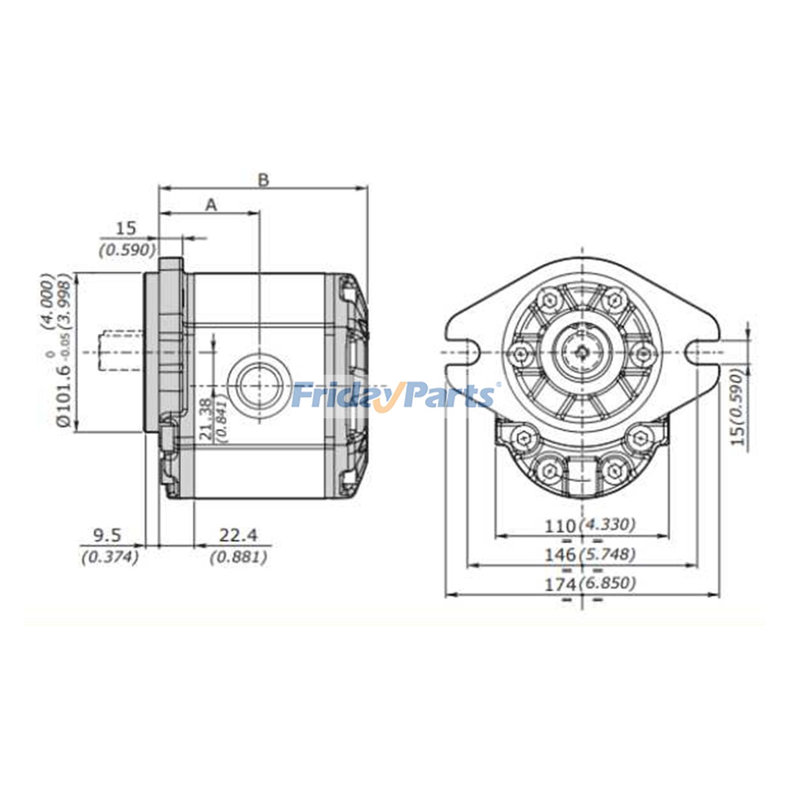 エクスカベーター,ローダー 油圧ポンプ