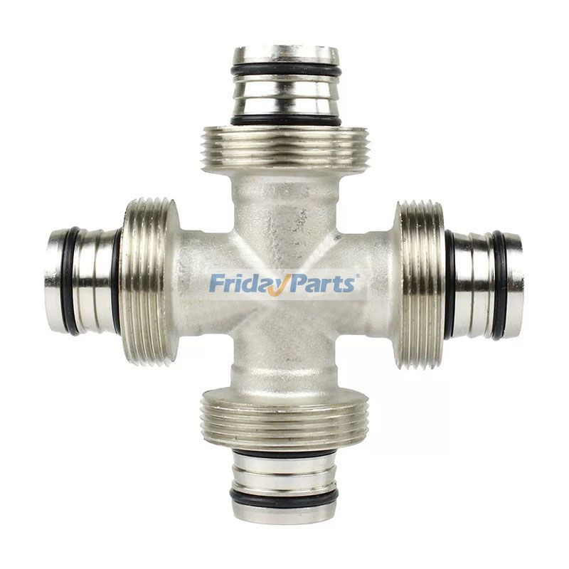 Multi Directional 3/4" Cross Fitting Tube M8042 for Maxline Compressed Air Piping