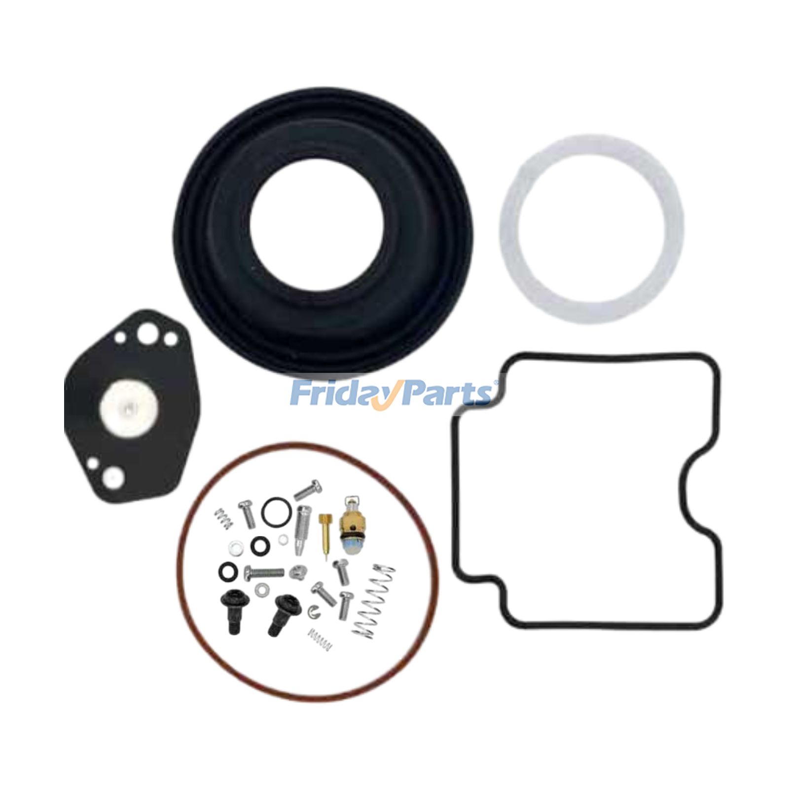 Kit de reconstruction de carburateur Mikuni MK-BSR33-01 de rechange pour VTT Can-Am Bombardier Traxter 500 Outlander 330 400 2001-2008