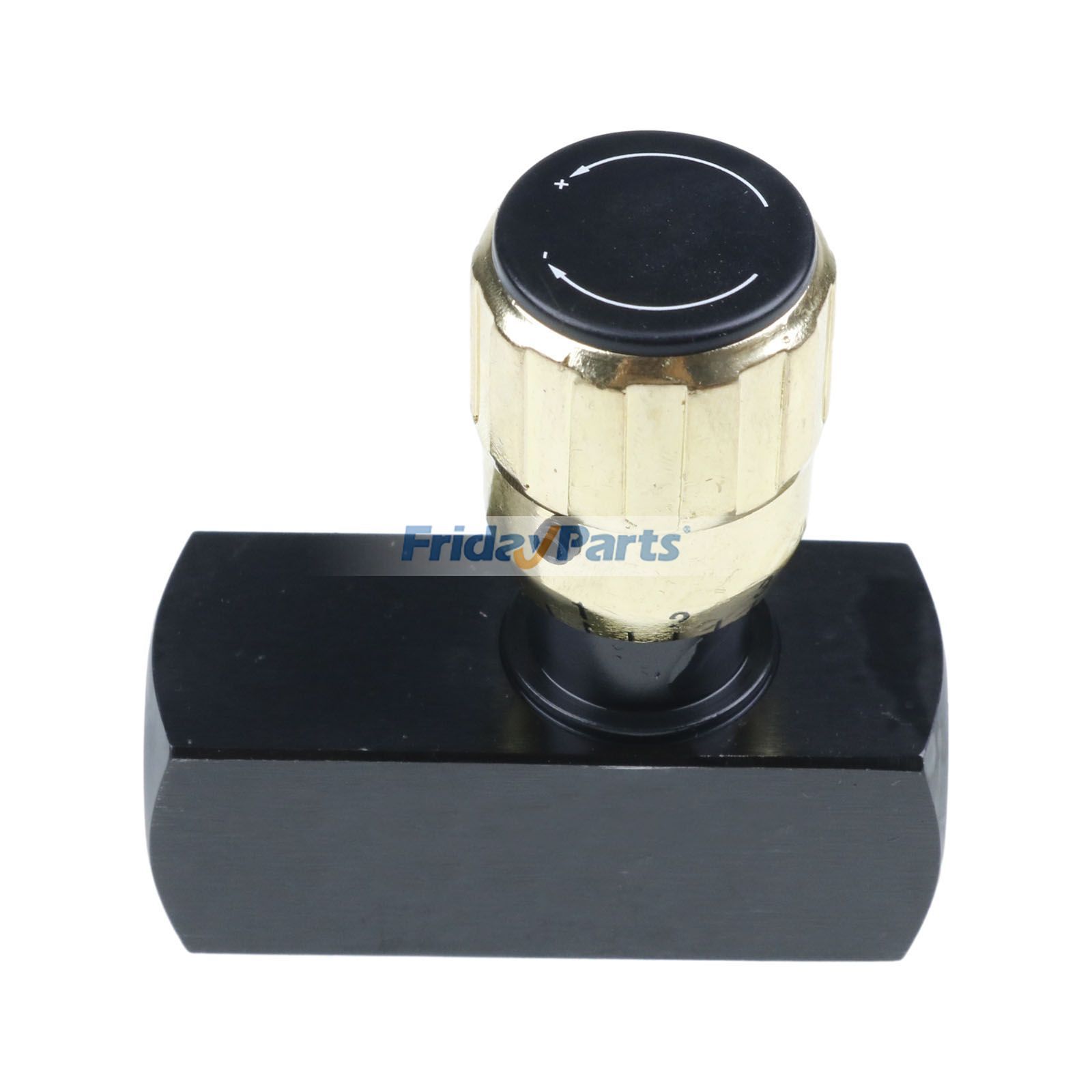 他ブランド用用アフターマーケット Summit LAFC-06N 3/8" フリー回転フロー NPT 油圧インライン調整可能可変制御バルブ 掘削機フォークリフト用