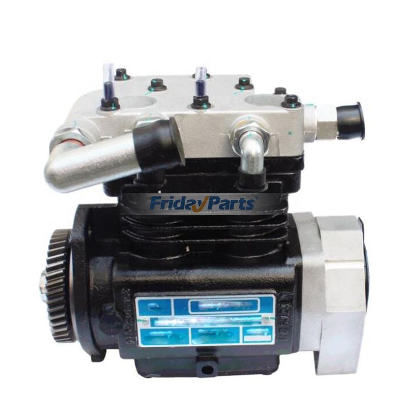 用Cummins 6CT K19 KTA19 M11 N14 6L ISLE エンジン用エアブレーキコンプレッサー 4989268