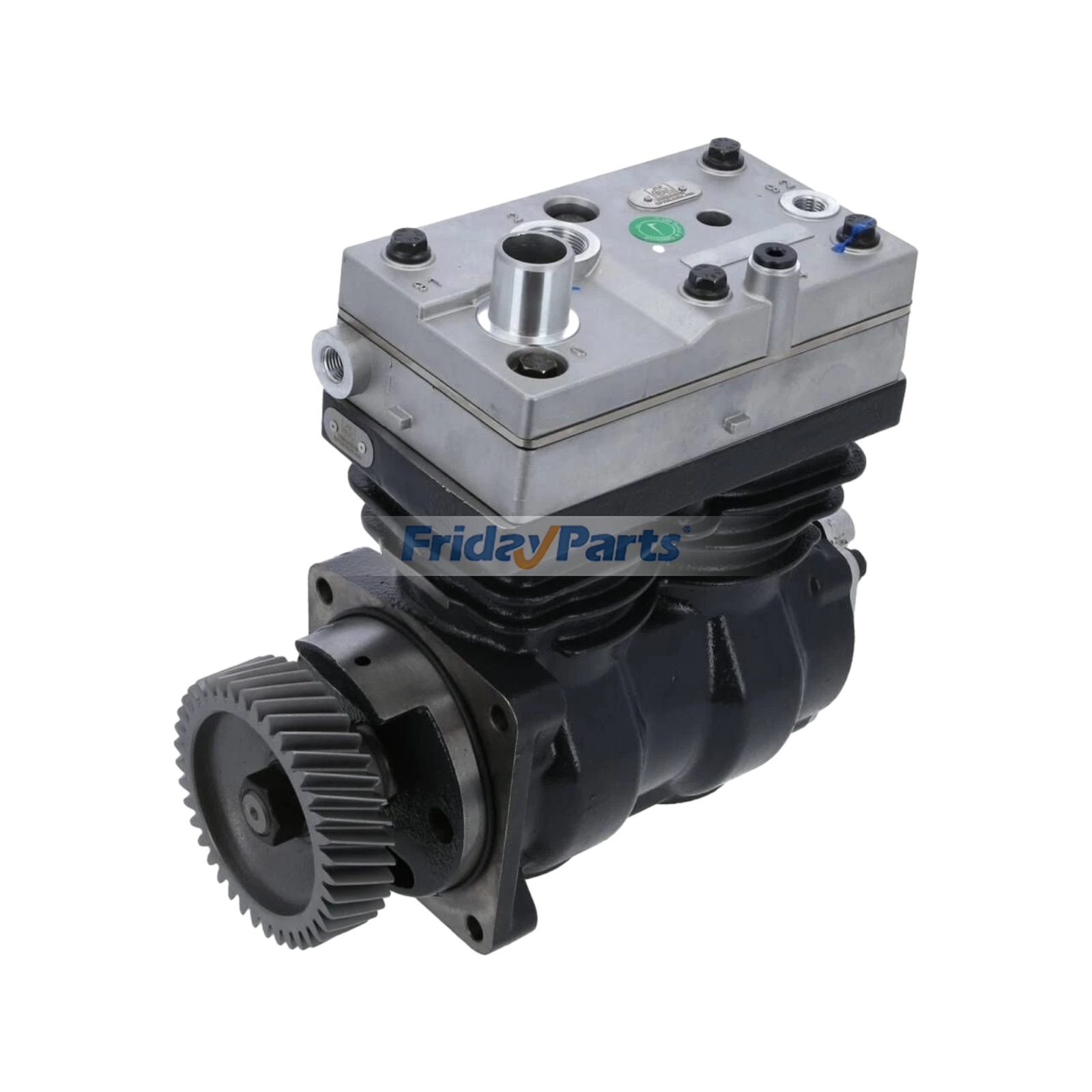 Druckluftbremskompressor A9061306415 für Mercedes-Benz Lkw Atego Axor Citaro Conecto OH Tourino Touro ab 1970