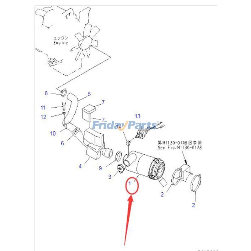 FridayParts Air Cleaner Assy