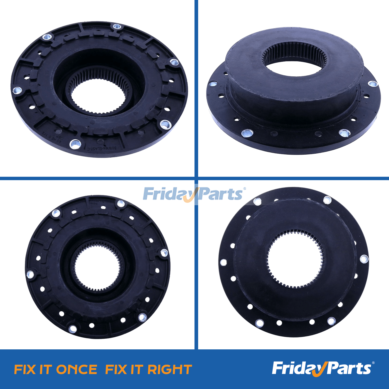 Elastic Insert Detail of Compressor Coupler 1604076100