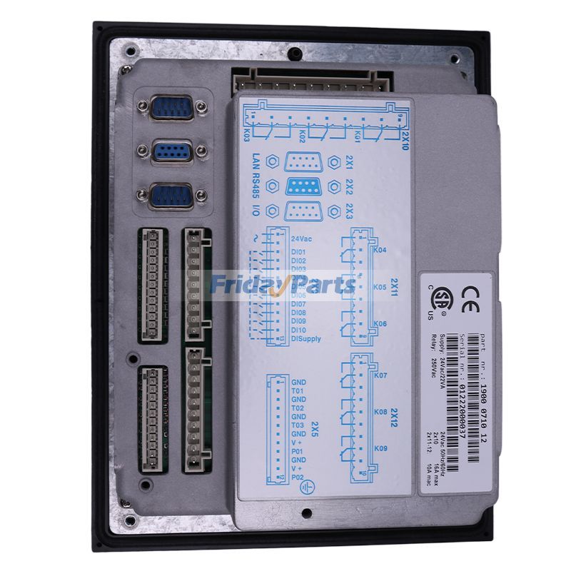 Panel controlador Electronikon del compresor de aire 1900 0710 12 1900071012 para Atlas Copco GA55 GA75 GA22