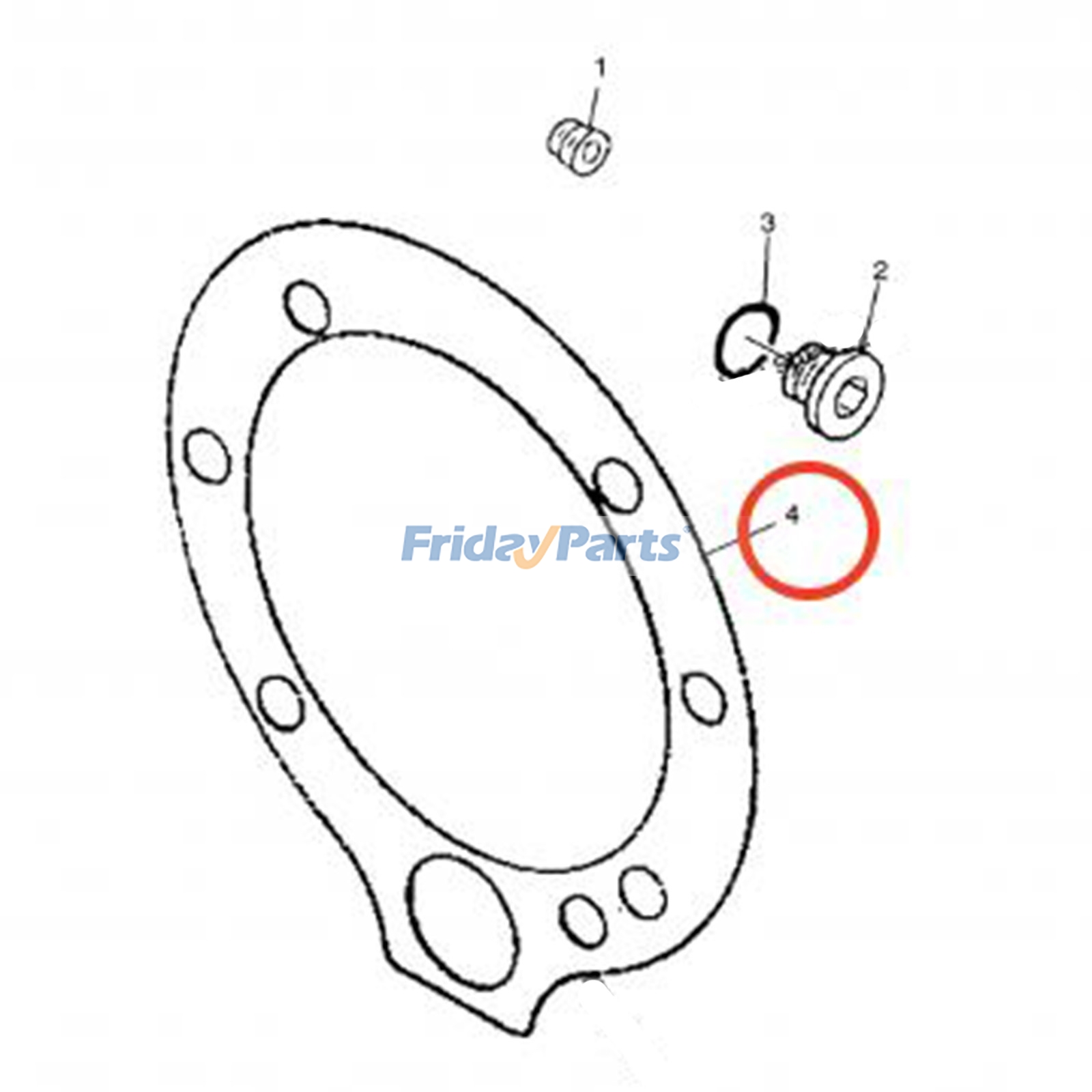 Air Compressor Gasket for Engine,Loader
