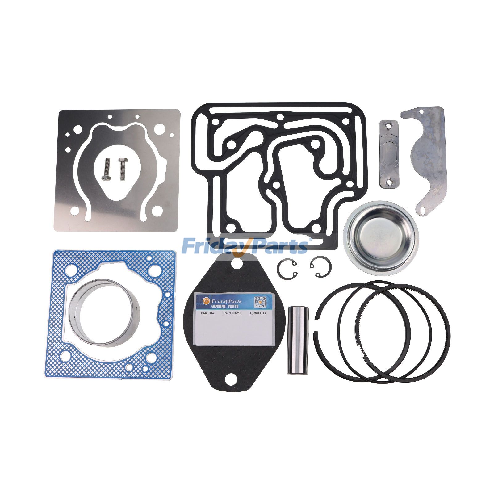 Air Compressor Head Repair Kit Wabco 911 154 929 2 4089232 for Cummins ISX ISC Engine