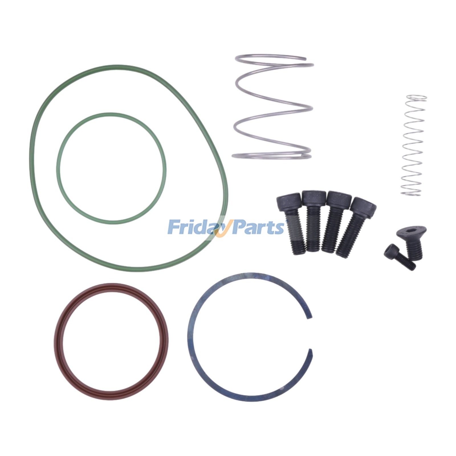 Kit de válvula de admissão do compressor de ar Kit de reparo da válvula de admissão 02250155-971 para Sullair FridayParts