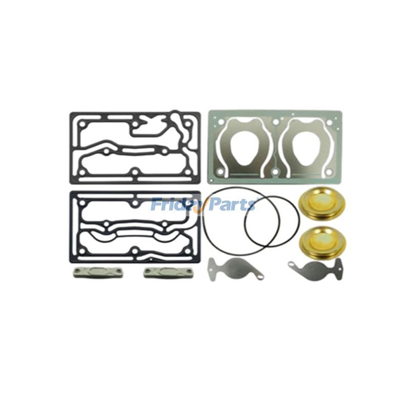 ルノー トラック PREMIUM II TR/PR KERAX Dxi 11/13 MAGNUM Dxi 13 用エアコンプレッサー修理キット 7421322318