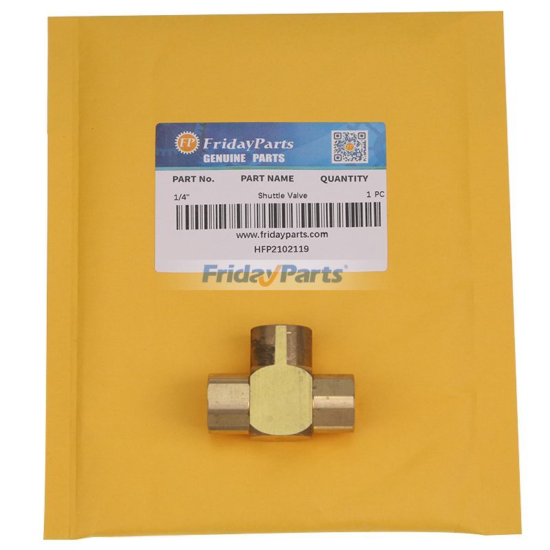 Air Compressor Shuttle Valve 1/4" DBL CHK 408893 for Sullair