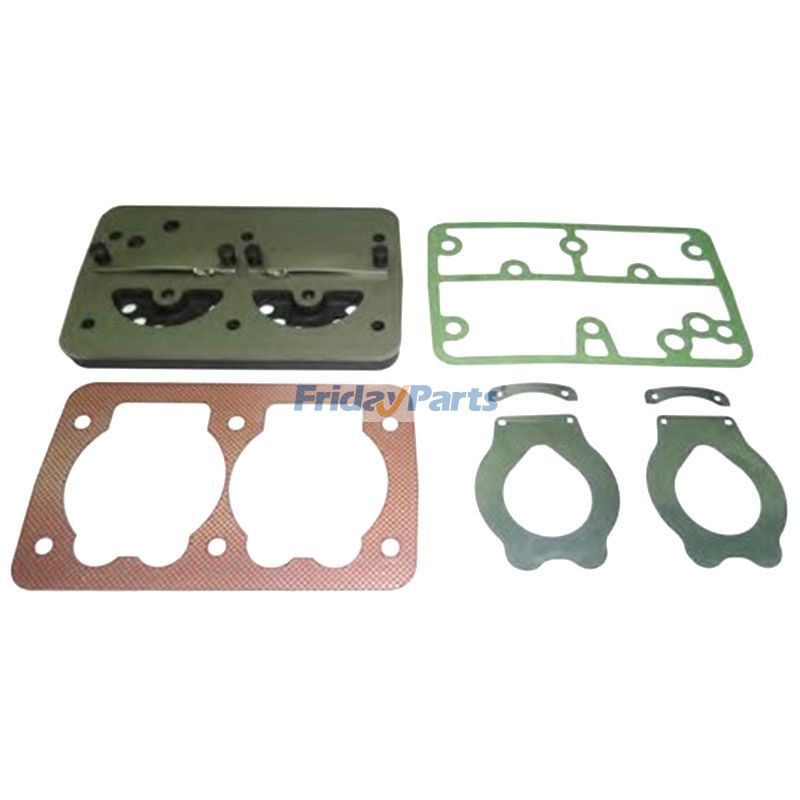 ボルボ B7 B12 FH12 FM12 NH12 トラック用エアコンプレッサーバルブプレートキット 3095845