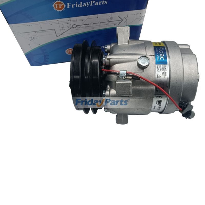 Air Conditioner Compressor Assembly 11M6-54020 for Hyundai Excavator R55-3 R55W-3