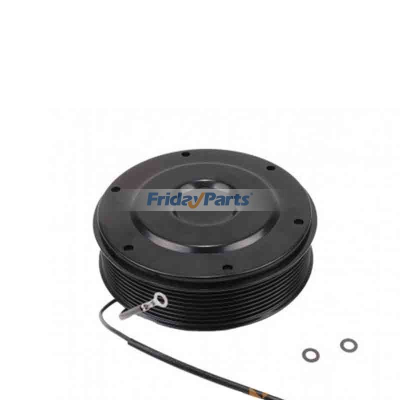 ジョンディアエンジン4024 4045 5030 6068トラクター5075E 5075M 5075R 5105M 5220 540G 6155M用エアコンクラッチコイルRE52510