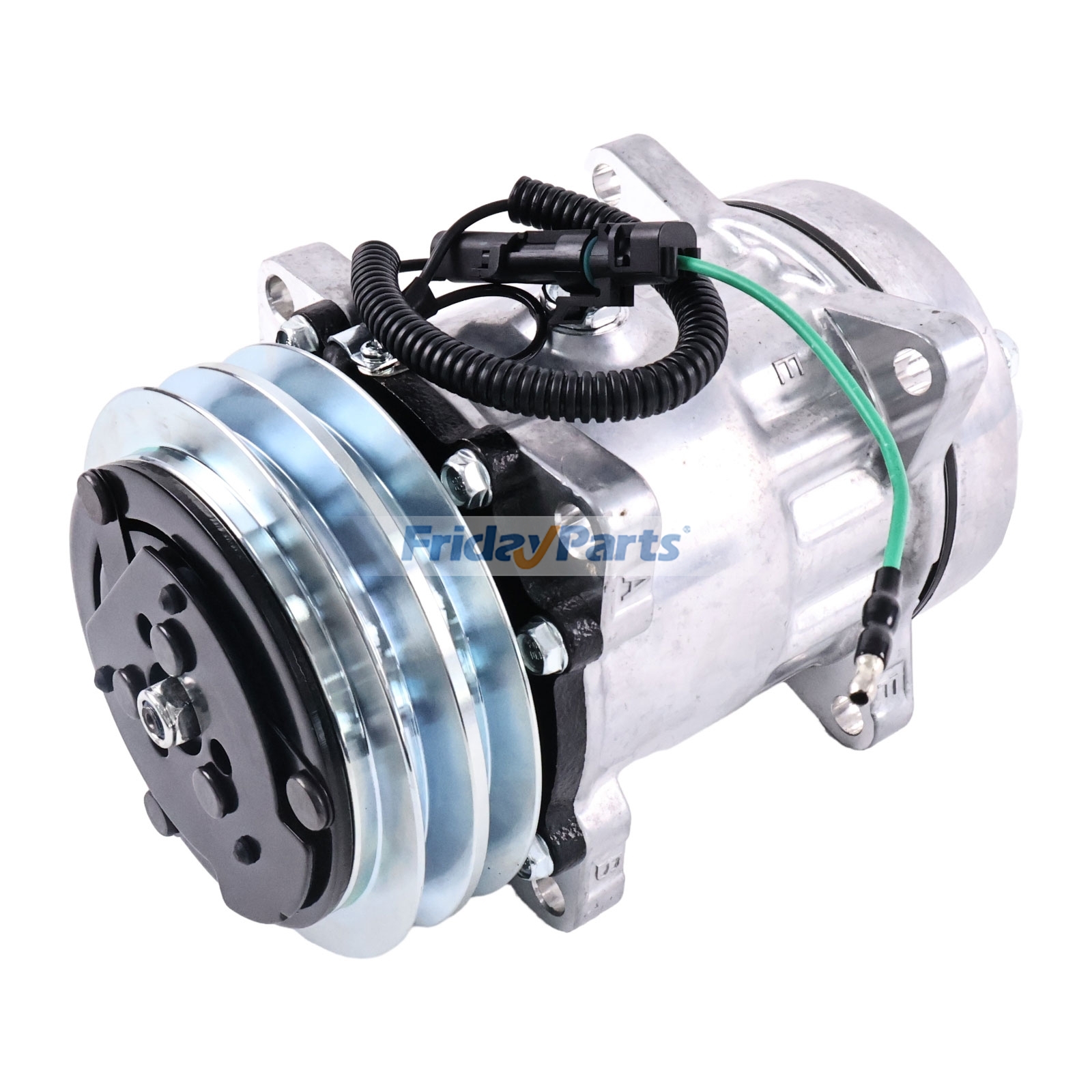 Sprężarka klimatyzacji 12V 2PK 132mm SD7H15 4434 4447