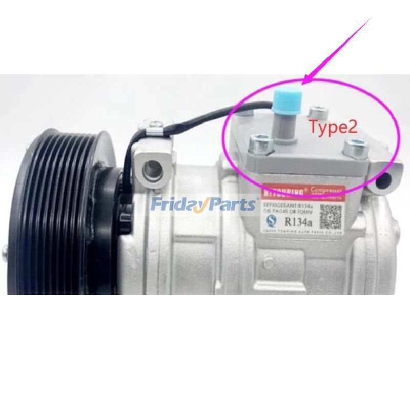 FridayParts 10PA17C A/C Compressor Wheel