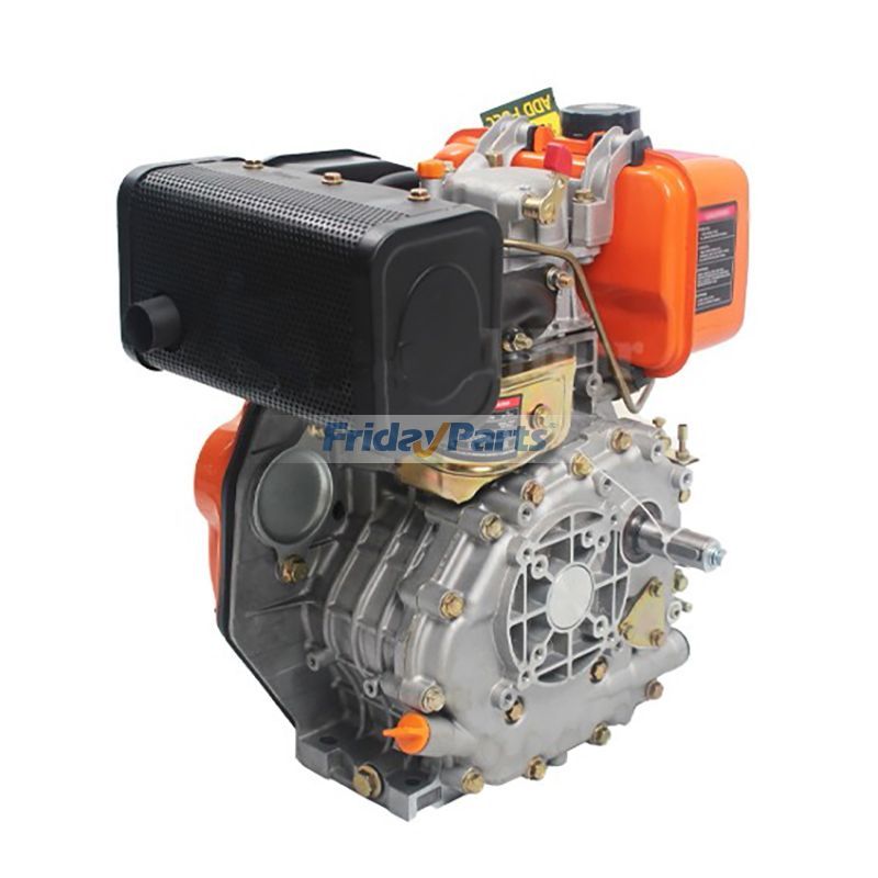 Motor de 4 tiempos de baja velocidad refrigerado por aire 178FS para cultivador de microcultivador, tractor, generador, compactador y pulverizador