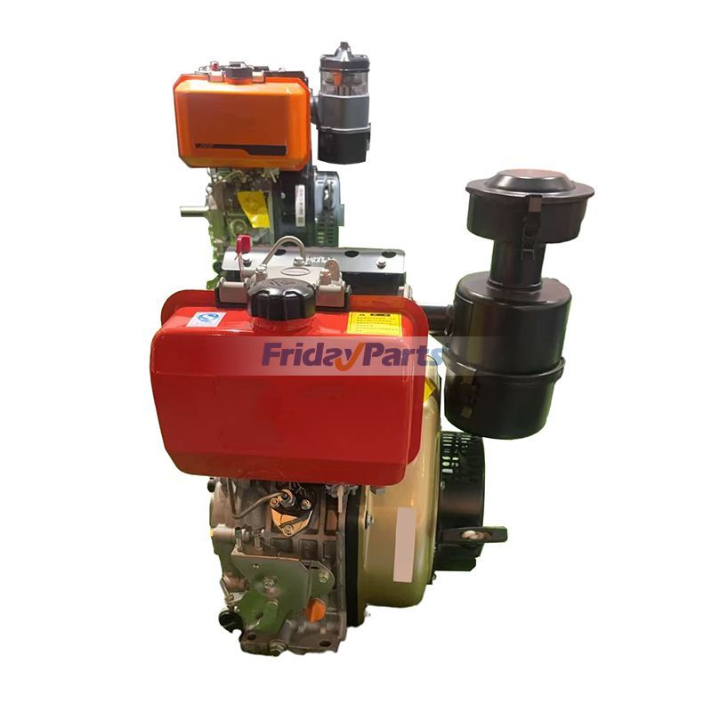 Motor monocilíndrico refrigerado por aire 188F para cultivador, tractor, generador, compactador y pulverizador