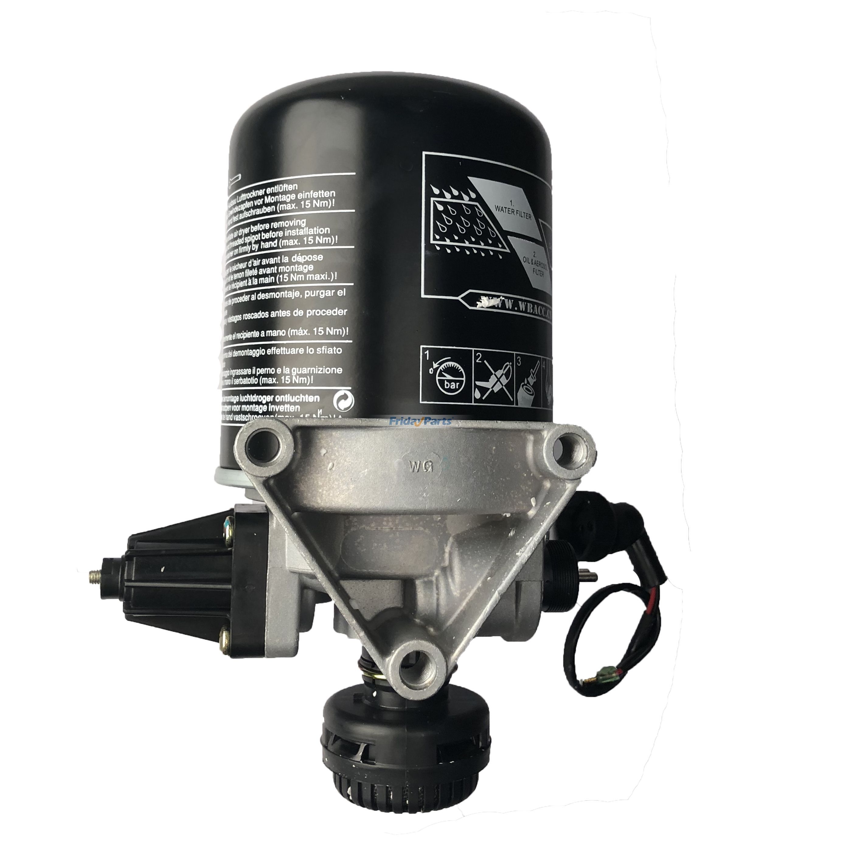 DAF IVECO MAN WABCO Air Dryer for Excavator,Loader