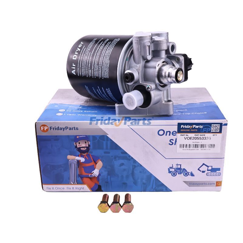 Air Dryer VOE20553336 for Volvo Truck A25F A25G A35F A35G A40F A40G Excavator EC350E EC380E EC480E EC750E
