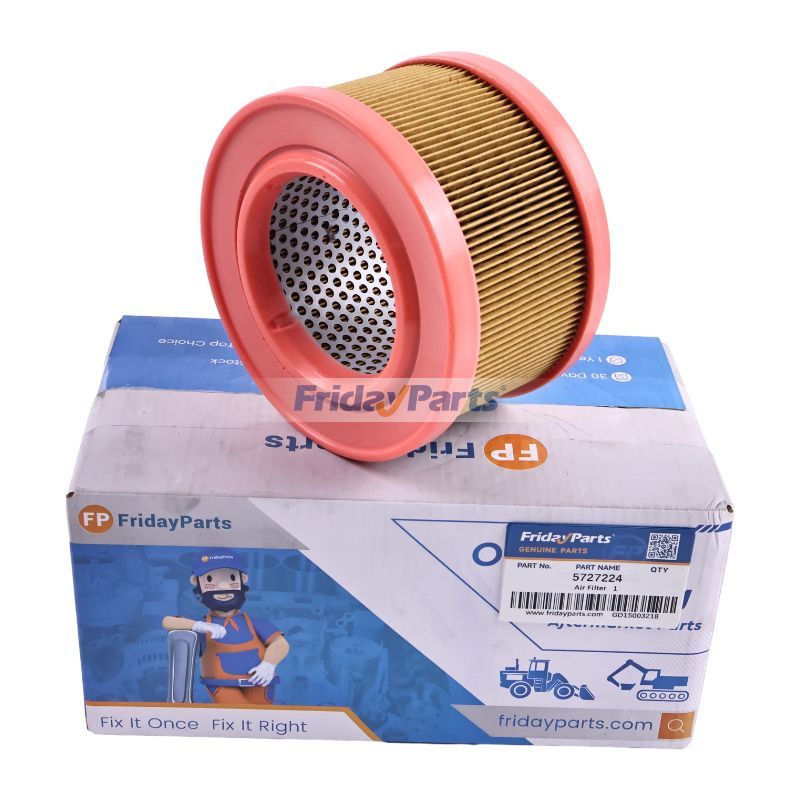 Air Filter 05727224 for Bomag Tamper BT65 BT65/4 BT80D BW65H