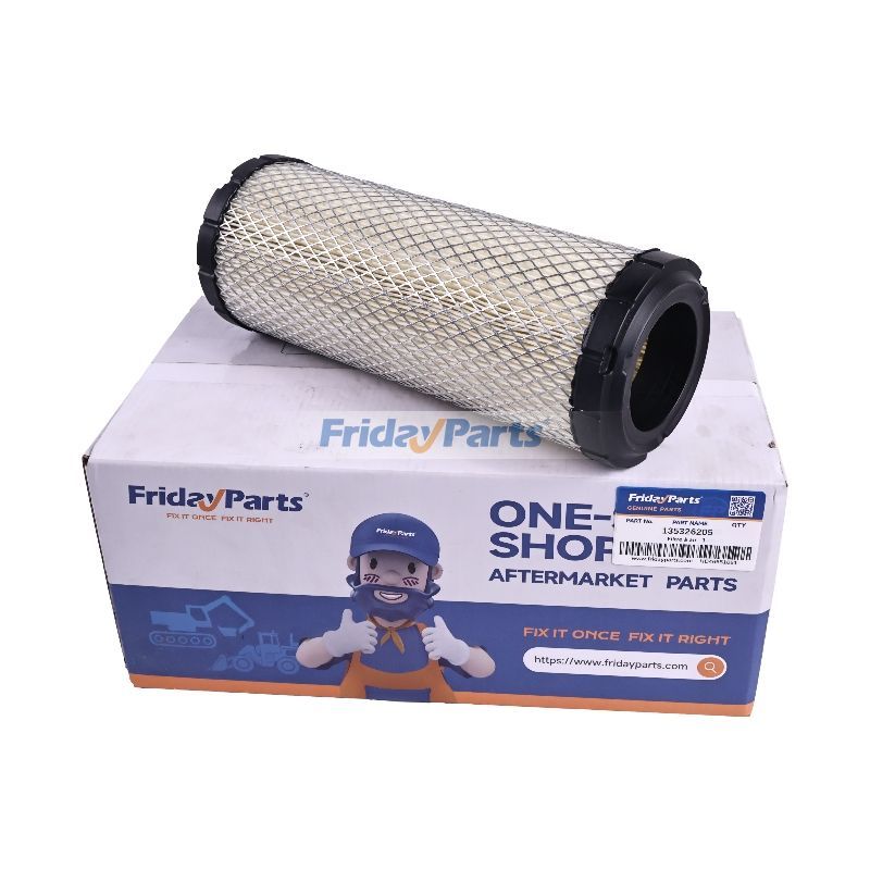 Filtro de aire 135326205 para motor Perkins 403D-11 403D-15 404D-15 403C-11 403C-15