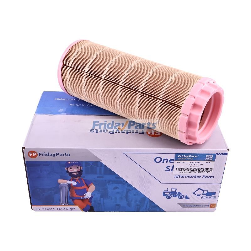 Filtro de aire 1630220136 para compresor de aire Atlas Copco GA11 GA15 GA18 GA22 GA26 GA30