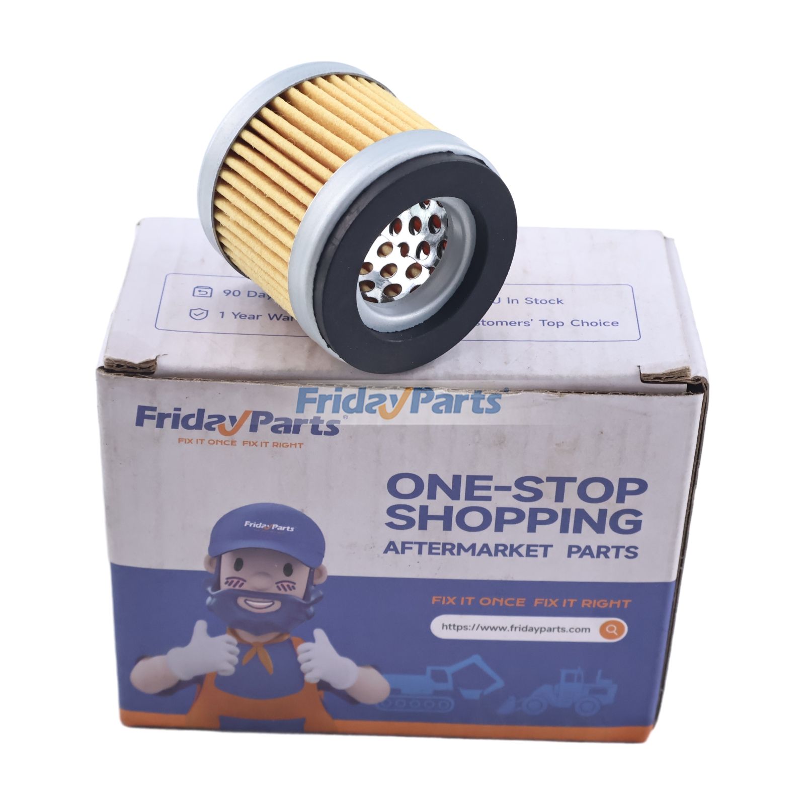 Air Filter 172165-75481 FH5481 SA12624 for Yanmar Crawler Carrier C50R-3 C50R-3B C50R-3C Excavator SV100VCR VIO272 VIO55 VIO75CR VIO75VCR VIO75A