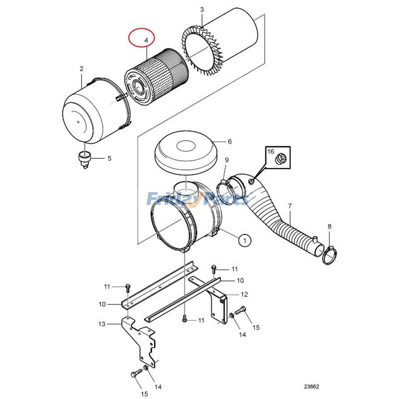 FridayParts Luftfilter