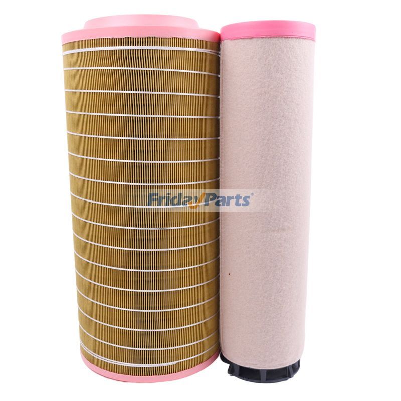 Filtro de aire 245-6375 245-6376 para cargadora Caterpillar CAT Engine C7 C9 950H 962H 966D 966E 966F