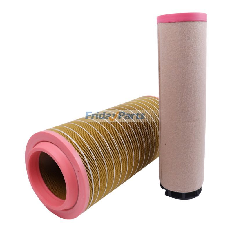 Filtro de aire 245-6375 245-6376 para cargadora Caterpillar CAT Engine C7 C9 950H 962H 966D 966E 966F Para CAT