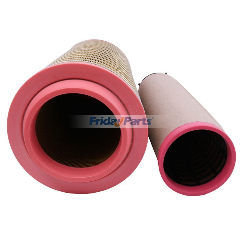 Filtro de aire 245-6375 245-6376 para cargadora Caterpillar CAT Engine C7 C9 950H 962H 966D 966E 966F de FridayParts
