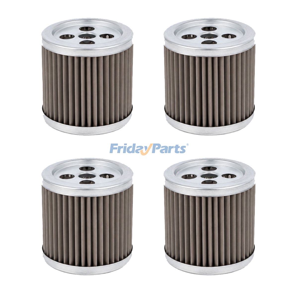 4 Pieces Fuel Filter 9M-2341 for Caterpillar CAT Engine 3406E 3306 3126 3116 3406C Excavator 330 350 375 5080 235B 235C 235D 330L