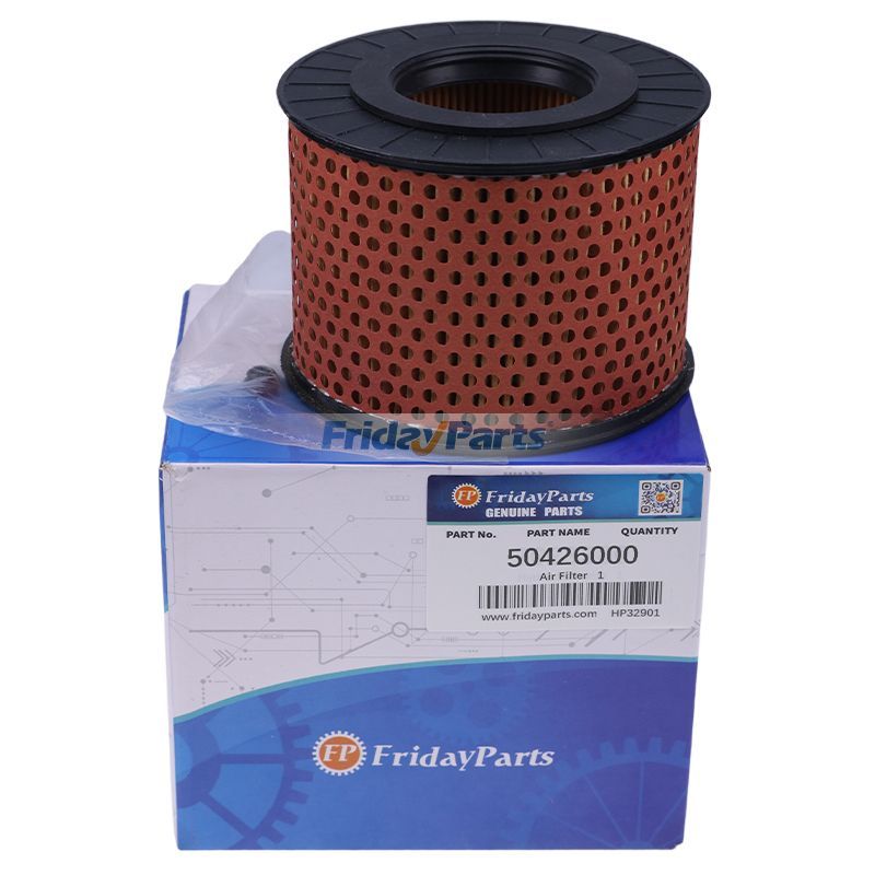 Filtro de aire 50426000 para motor Hatz 1B20 1B20V 1B27 1B30 1B30V