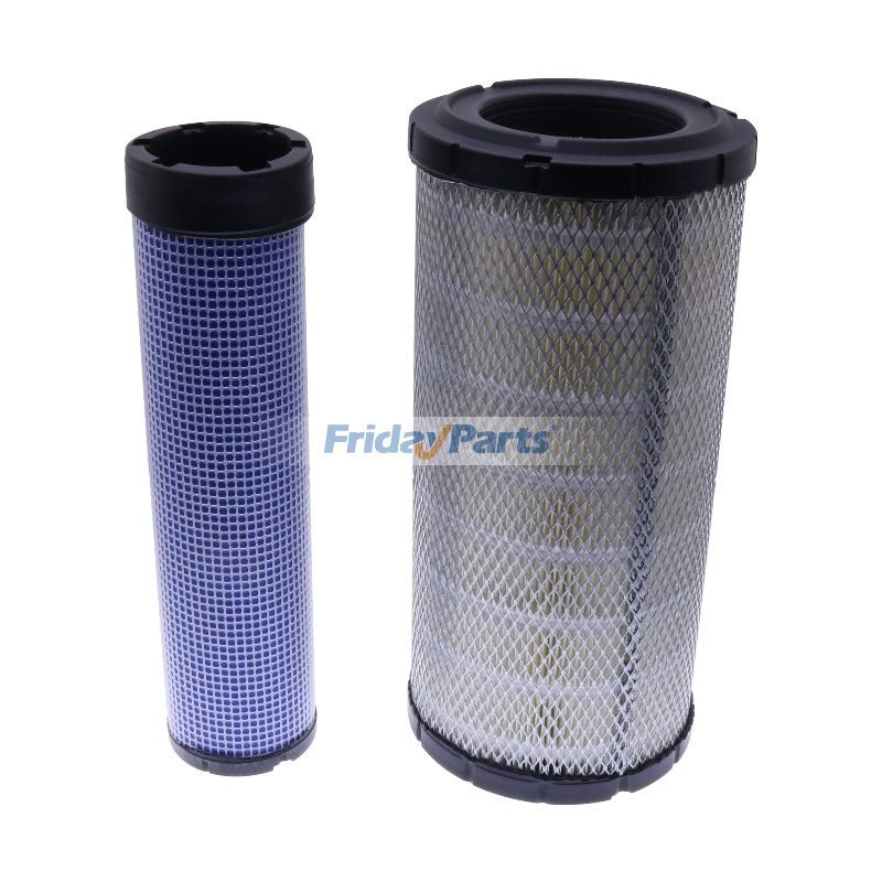 Luftfilter 600-185-2110 und 600-185-2120 für Komatsu Bagger PC118MR-8 PC128US-2 PC128UU-2 PC130-8 PC138US-2