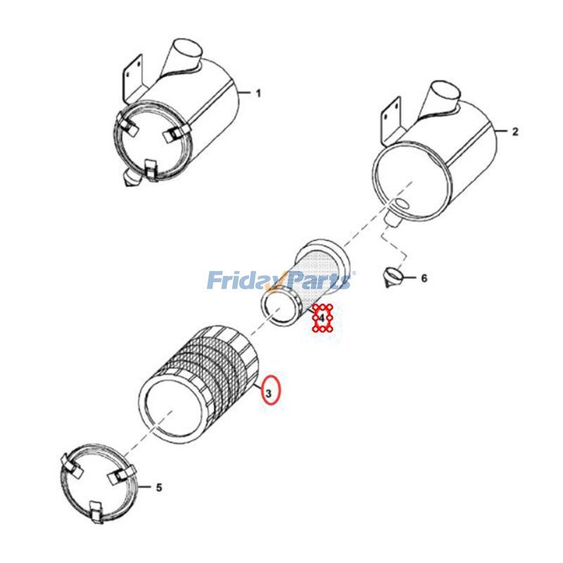 LuftfilterFür BOBCAT