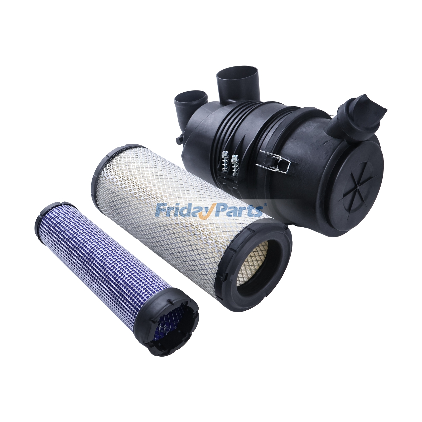 Air Filter Cleaner & Housing Assembly 7328001 7303182 for Bobcat Excavator E85 E88 E48 E50Z E55Z E42 E50 E55 E60