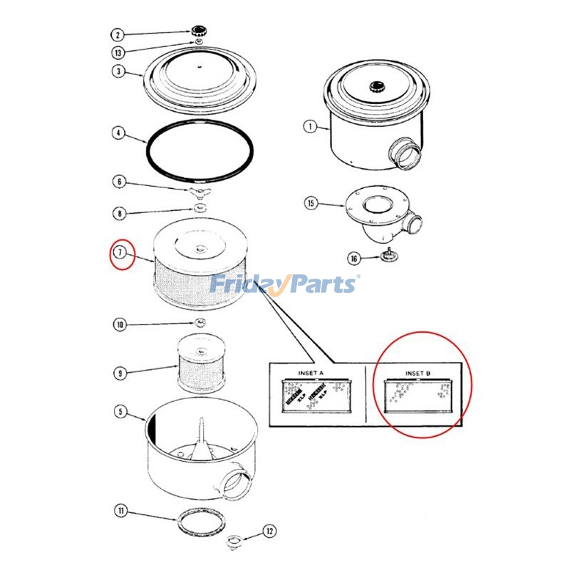 Air Filter for Tractor