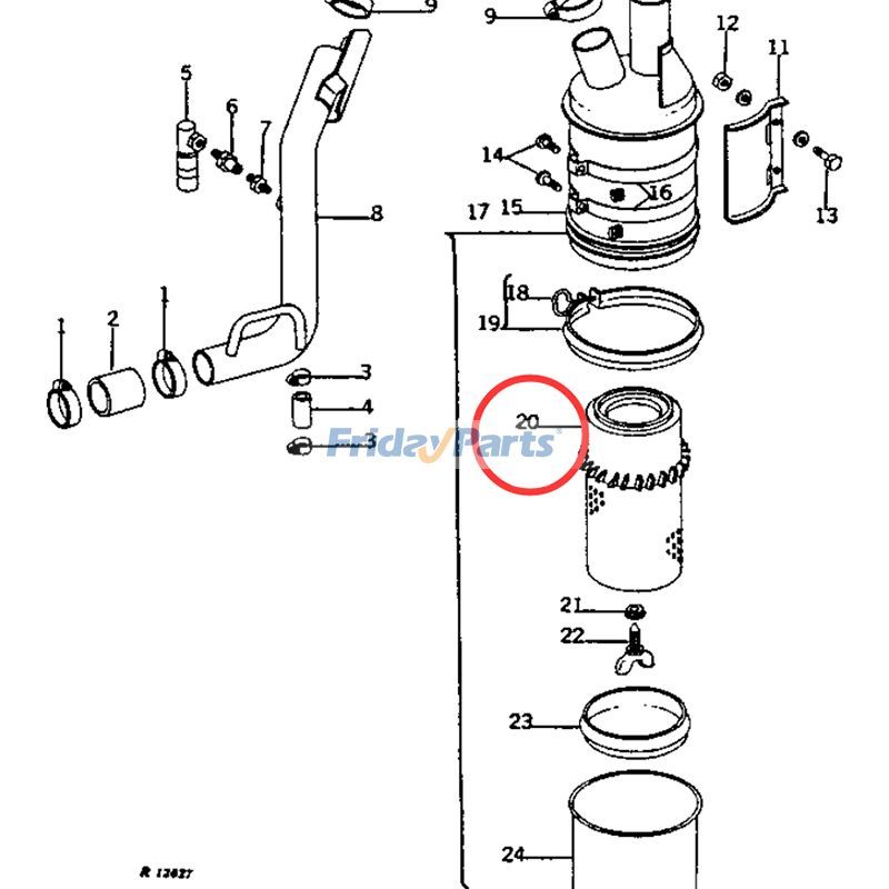 Air Filter For JOHN DEERE Loader,Tractor,Others