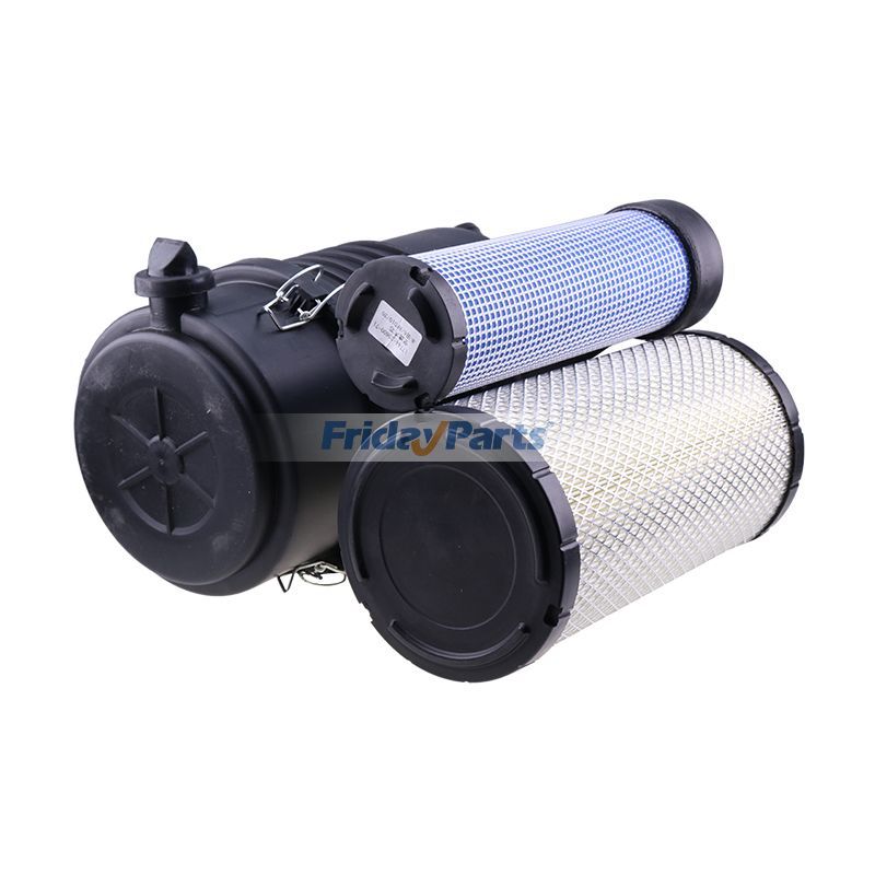 Conjunto de filtro de aire 17741-23600-71 17744-23600-71 para motor Toyota 11Z 1FZ 3F 13Z GM6-262 1DZ 2Z 4Y 5K 3Z Carretilla elevadora 5FD33 5FD35 5FD38 6FG14 6FG15 6FG18