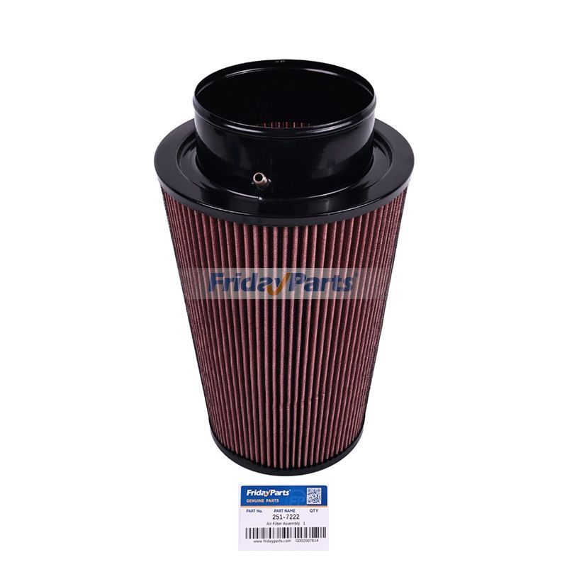 Conjunto de filtro de aire 251-7222 para motor Caterpillar CAT 3412E C18